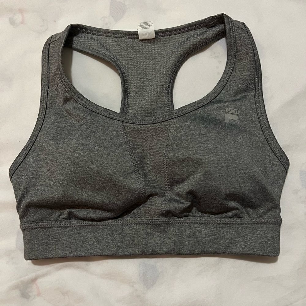 Fila pullover sports bra Womens Gray XS
